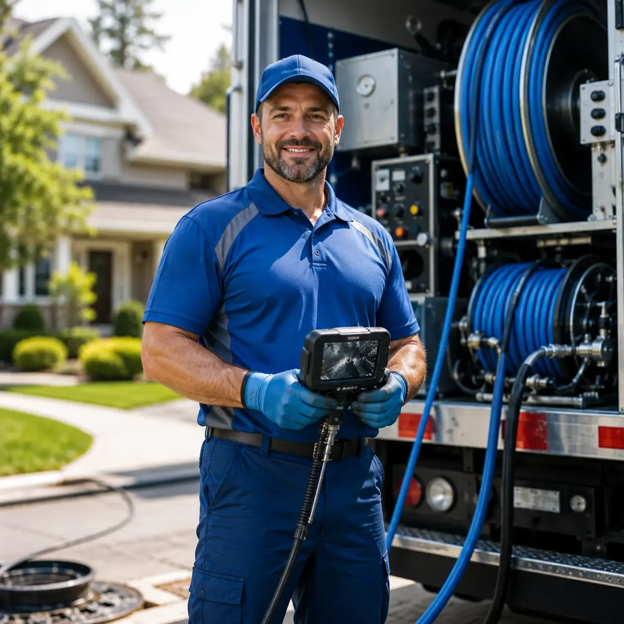 Local outdoor drain cleaning specialists in Clive, IA